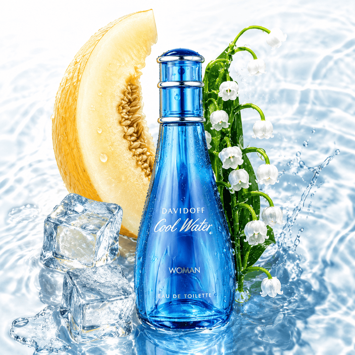 Davidoff Cool Water Woman EDT 3.4 oz / 100 ml Item No. 3414202011752