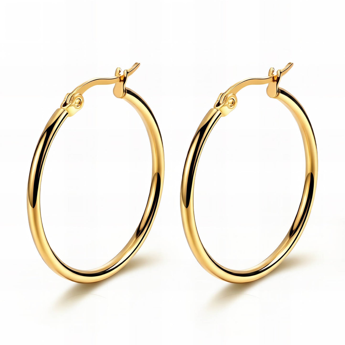 Elovaan Earrings Gold Steel | 18K Gold PVD | Waterproof