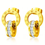 Elovaan Earrings Gold Steel Style 2 | 18K Gold PVD | Waterproof