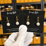 Elovaan Earrings Gold Steel Style 3 | 18K Gold PVD | Waterproof