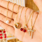 Elovaan Necklace Gold Steel | 18K Gold PVD | Waterproof
