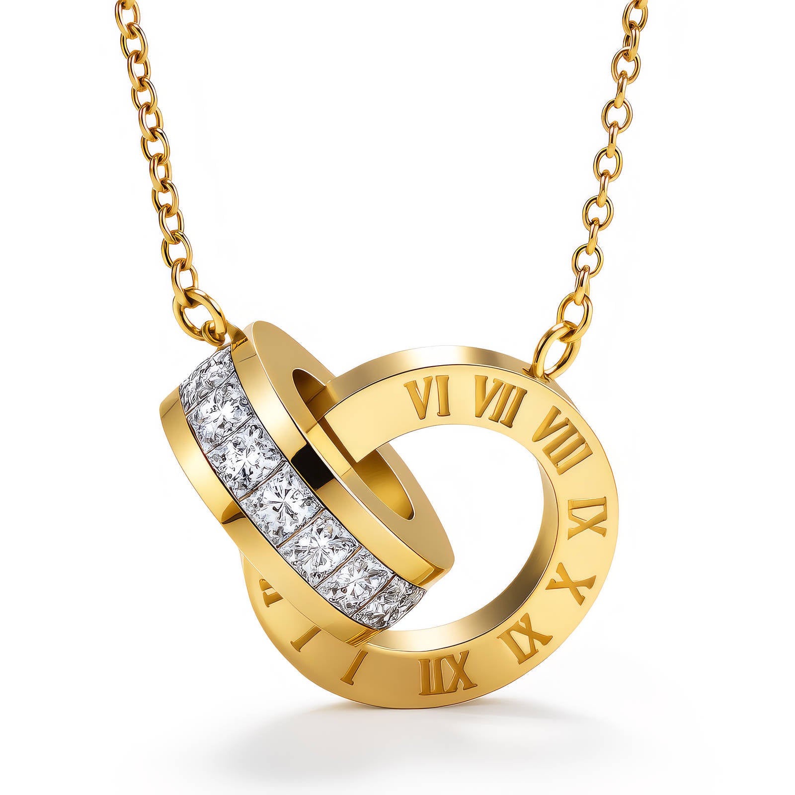 Elovaan Necklace Gold Steel | 18K Gold PVD | Waterproof