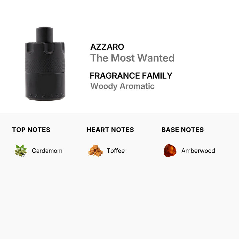 Azzaro The Most Wanted / EDP Spray Intense 3.4 oz (100 ml) (M) Item No. 3614273521307
