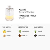 Azzaro Wanted / EDT Spray 3.4 oz (100 ml) (M) Item No. 3351500016617