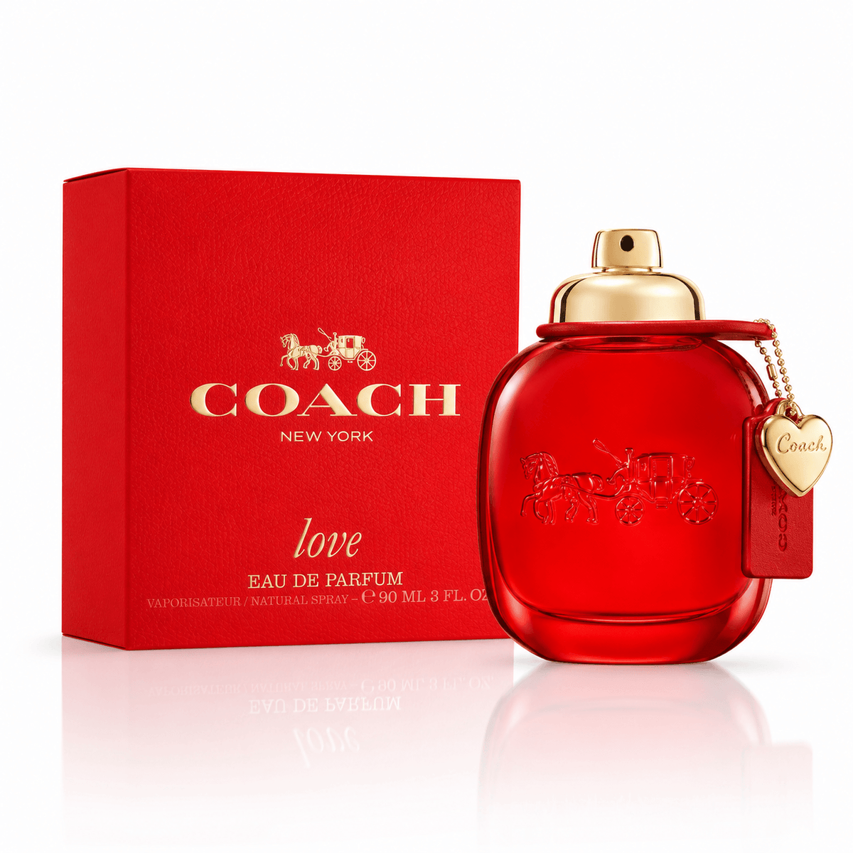 Coach Love EDP for Women 3.04 oz / 90 ml Item No. 3386460142175
