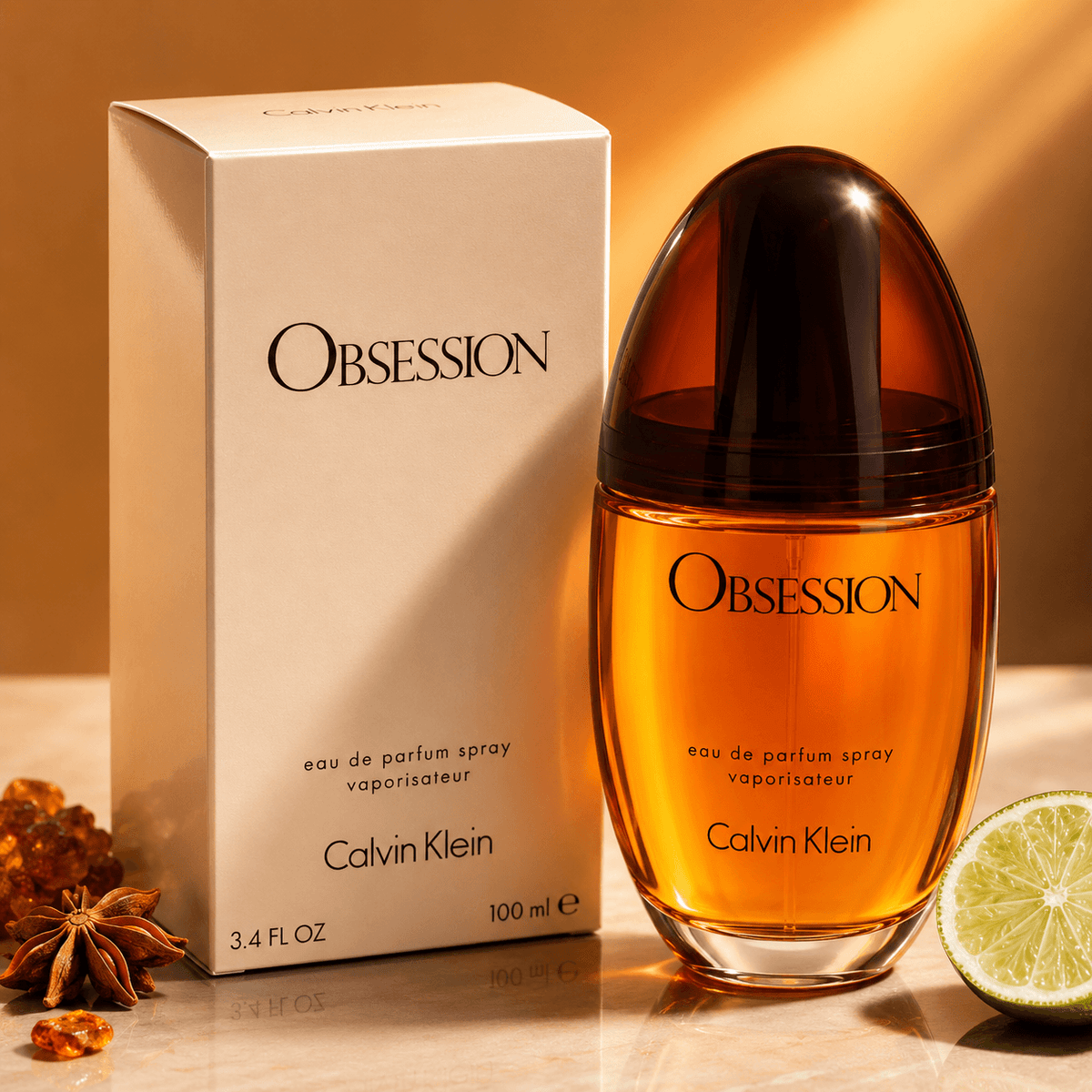 Calvin Klein Obsession EDP Women 3.4 oz / 100 ml Item No. 088300103409